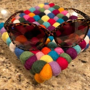 Design for London By Acc Vision Tortoise Shell Cat Eye Sunglasses